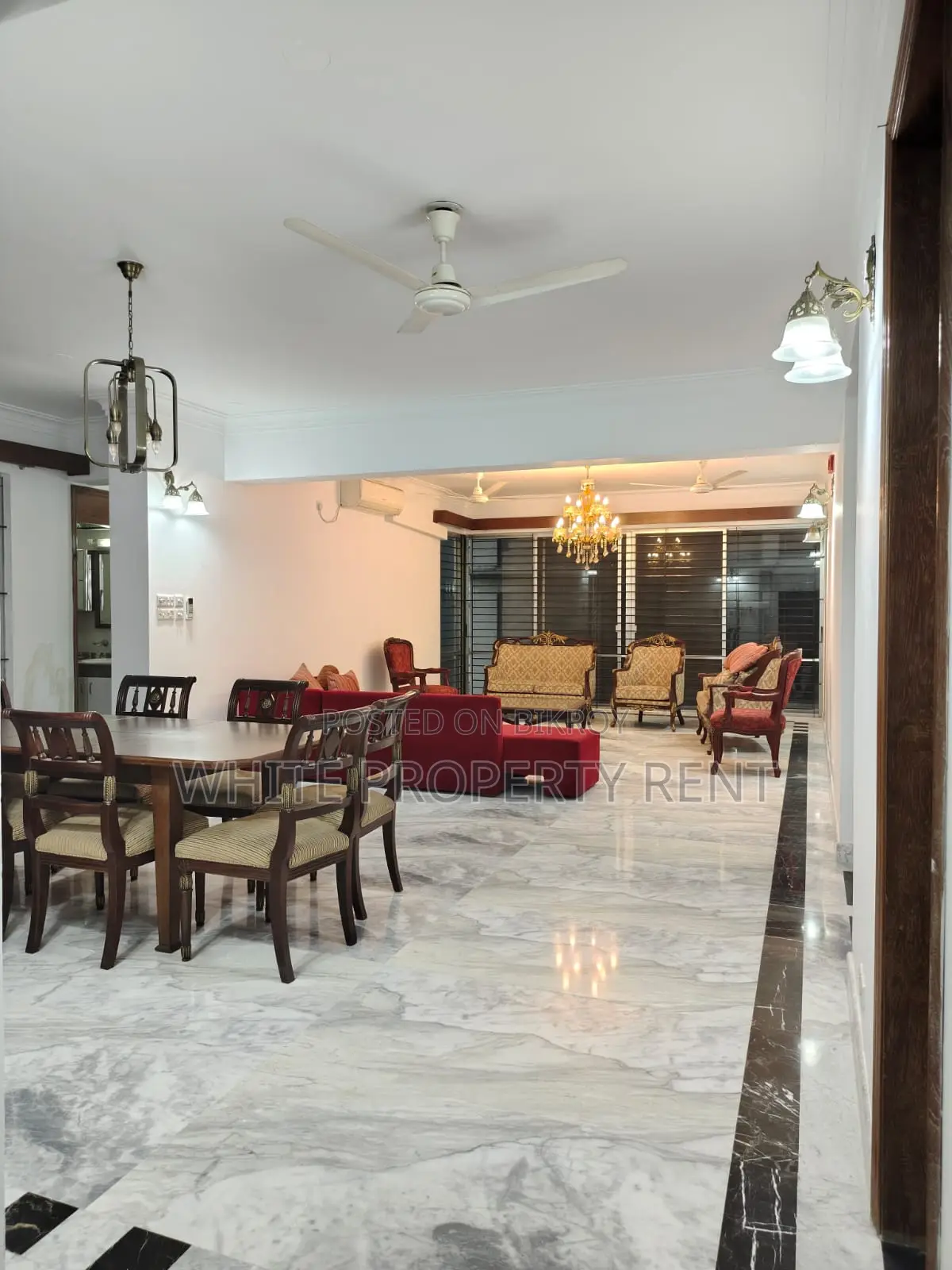 বারিধারা রোড ৩-এ সম্পূর্ণ সুসজ্জিত বিলাসবহুল অ্যাপার্টমেন্ট ভাড়া
