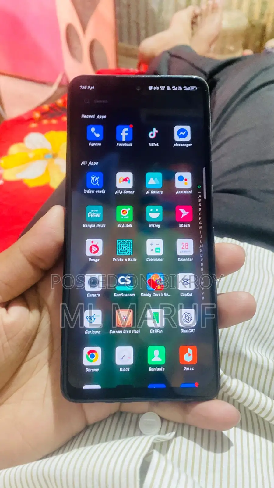 Infinix Note 30 একদম ফ্রেশ কন্ডিশন (Used)