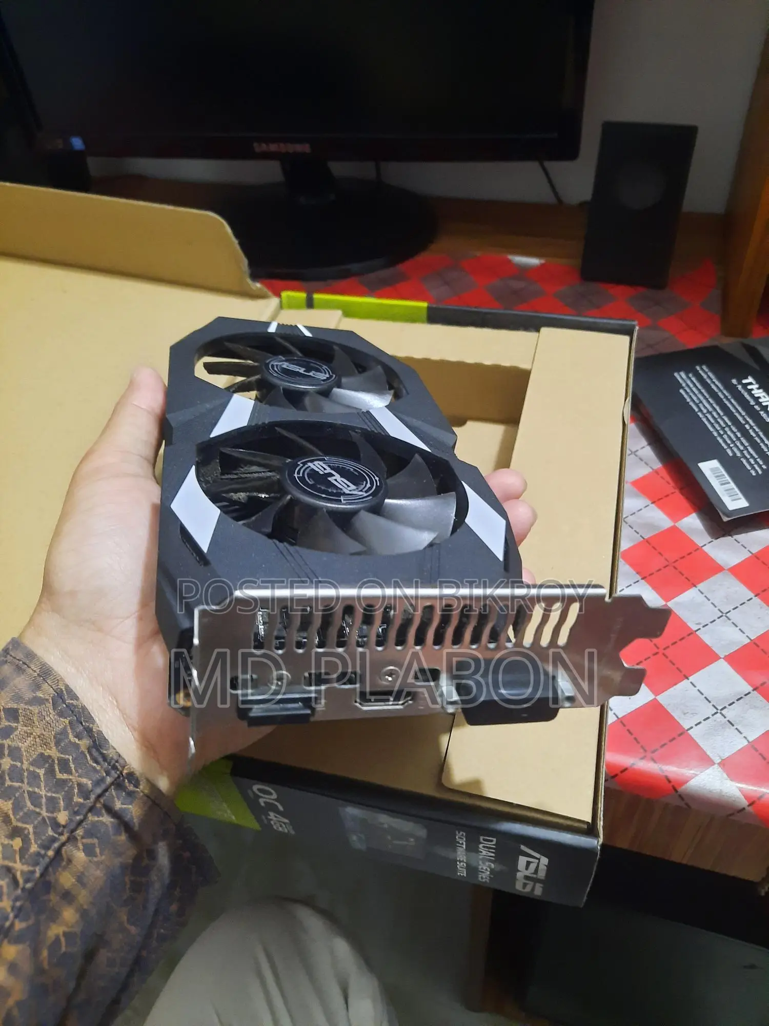 ASUS Dual GeForce GTX 1650 OC Edition 4GB GDDR5