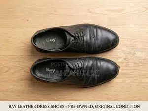 Bay Original Leather Box Hill Cap-toe Derby Style Oxford Shoes