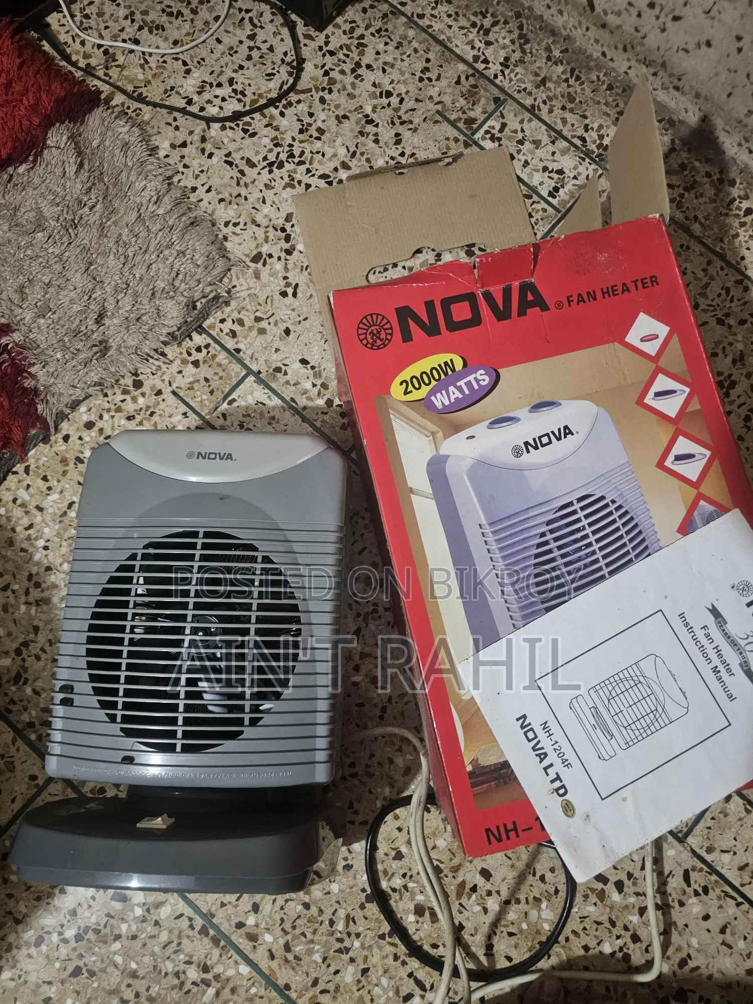 Nova Fan Heater