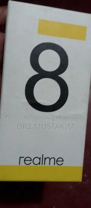 Realme 8 ৮ জিবি রেম ২৫৬ রোম (Used)