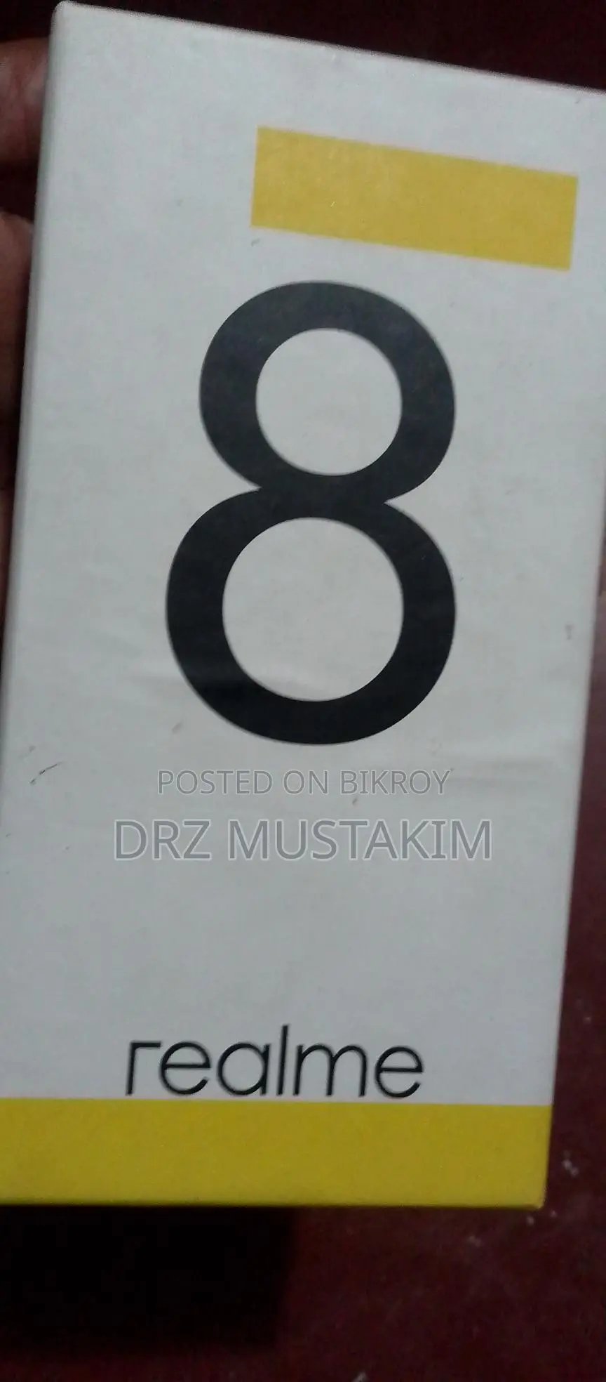 Realme 8 ৮ জিবি রেম ২৫৬ রোম (Used)