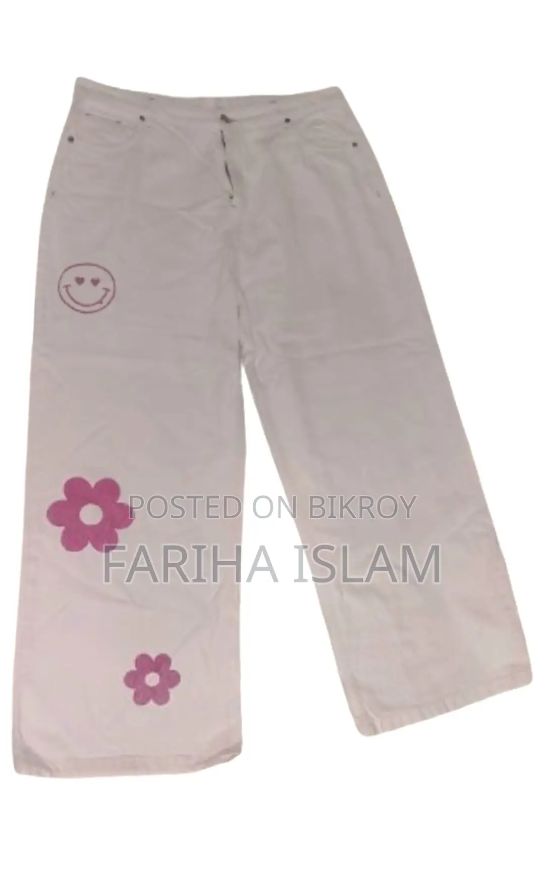 White Baggy Jeans