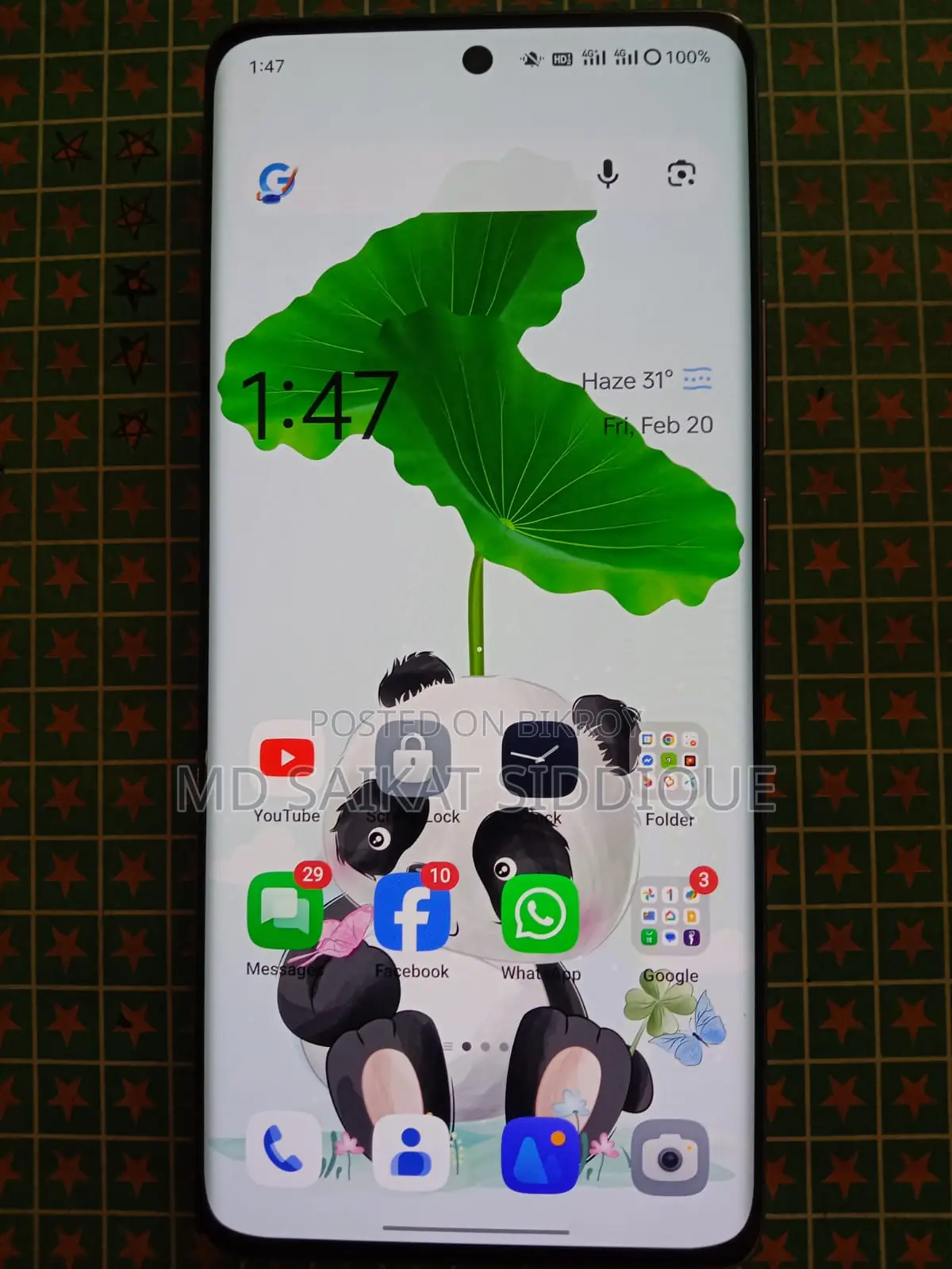 OPPO Reno10 5G . (ব্যবহৃত)