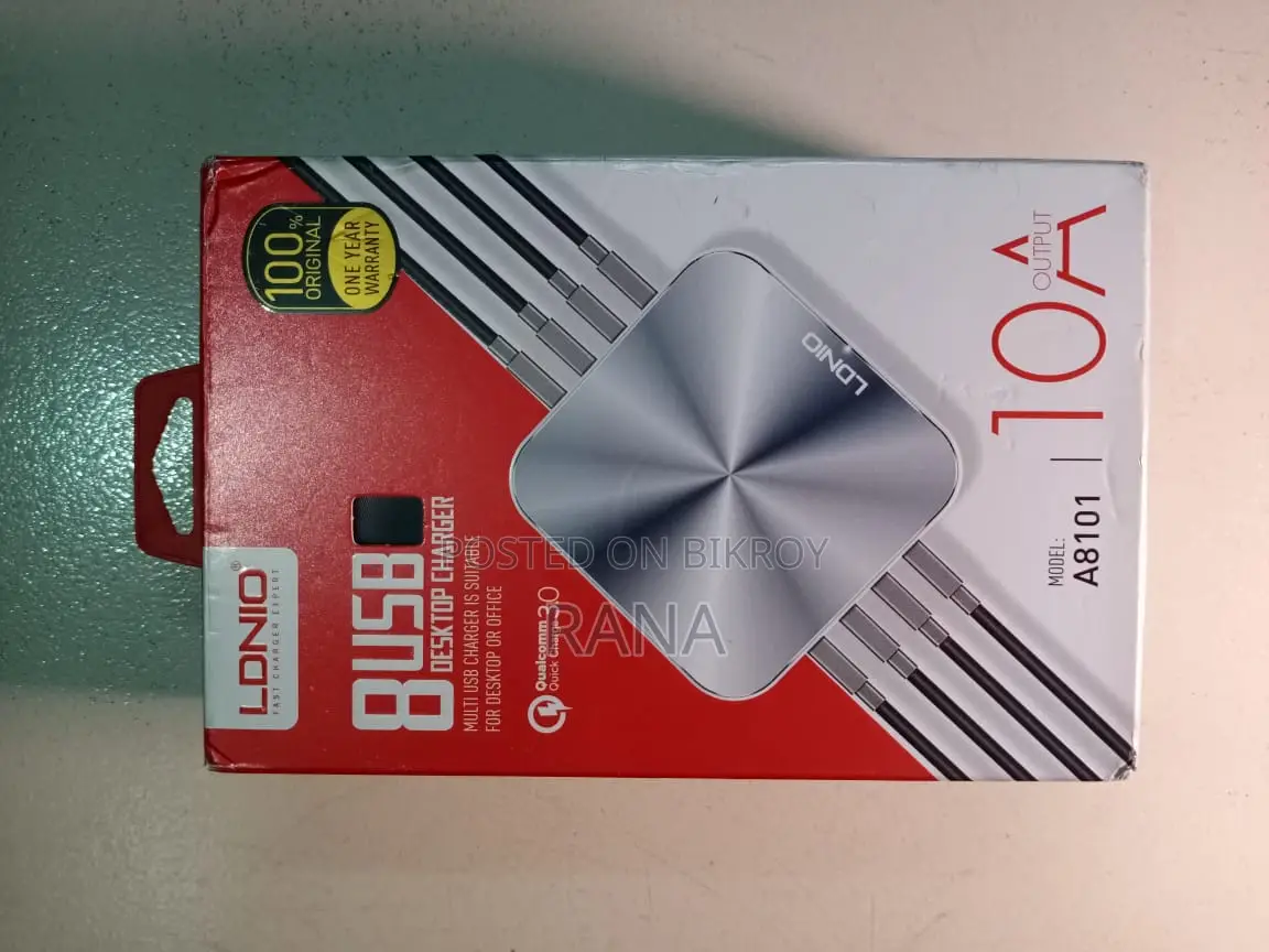 Ldnio Desktop Fast Charger (Model- A8101) for Sale