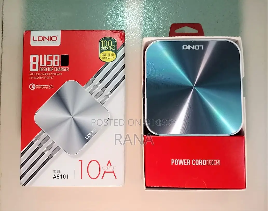 Ldnio Desktop Fast Charger (Model- A8101) for Sale