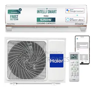 Haier AC |1.0 Ton|প্রায়৬০-৬৫% পর্যন্তবিদ্যুৎ সাশ্রয় করতে সক্ষম।অফিসিয়াল