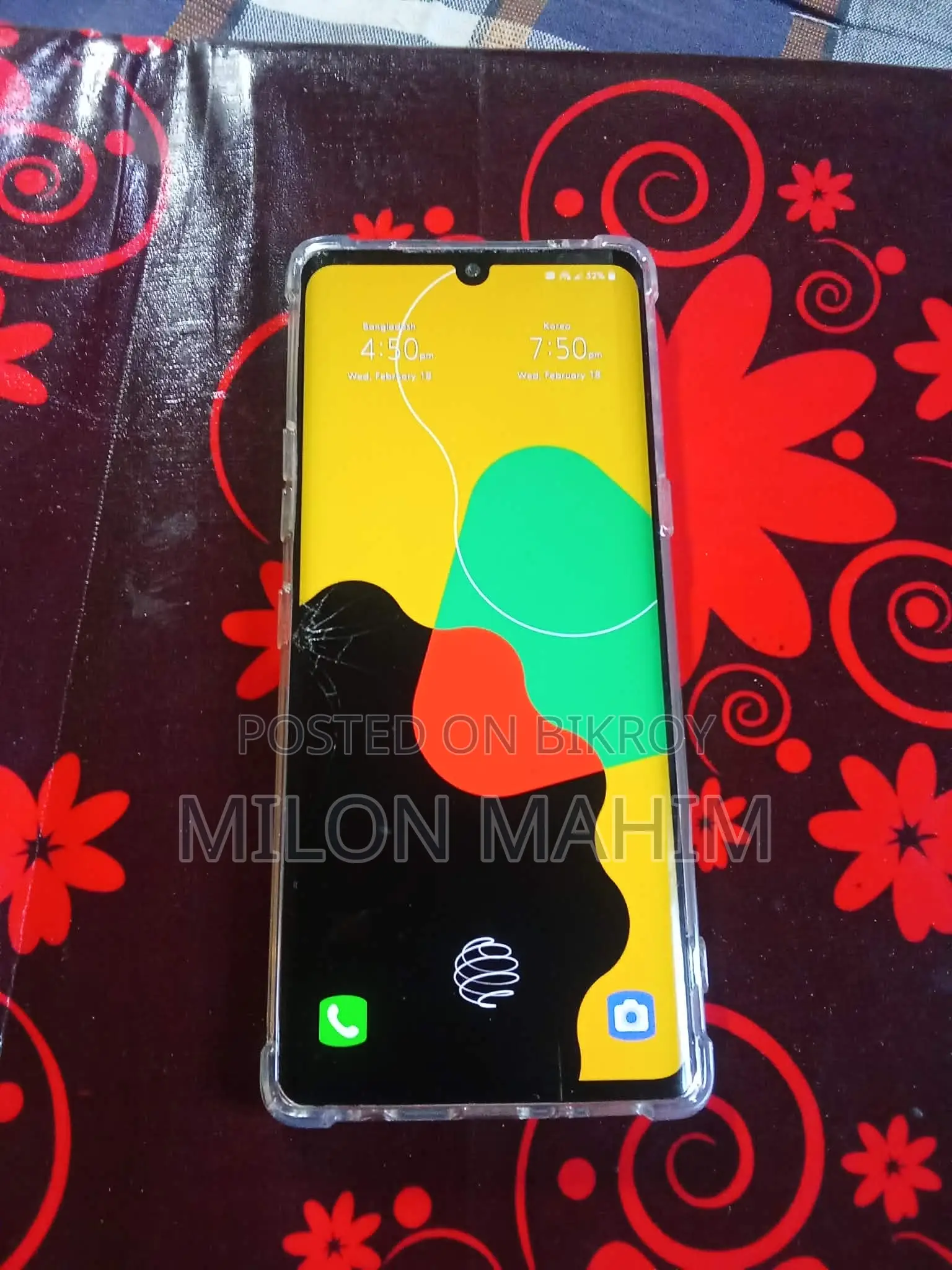 LG Velvet 5G . (Used)