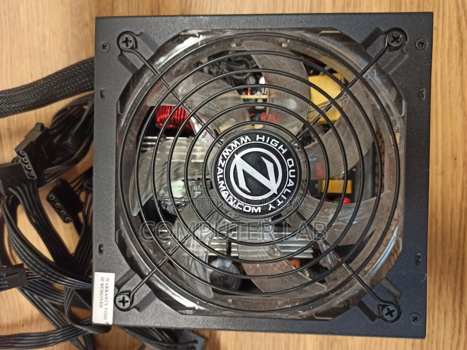 𝖹𝖺𝗅𝗆𝖺𝗇 500Watt 80Plus Supper Gaming Power Supply with warranty