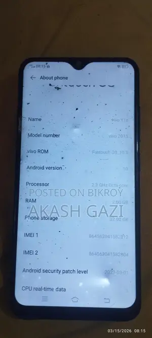 Vivo Y1s (Used)