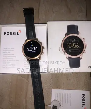 Fossil Gen 3 Explorist Black Dial Men's Smart Watch - FTW4002