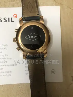 Fossil Gen 3 Explorist Black Dial Men's Smart Watch - FTW4002