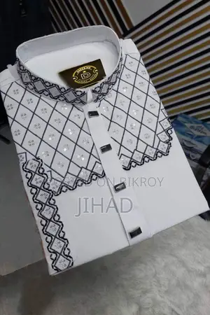 Premium Eid Collection: Luxury Panjabi with Embroidery and Sequence Work