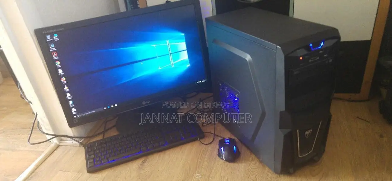 Dual Core +এইচডিডি 500GB +রাম 4GB +lg 19''LED