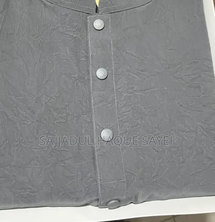Premium solid panjabi with a box