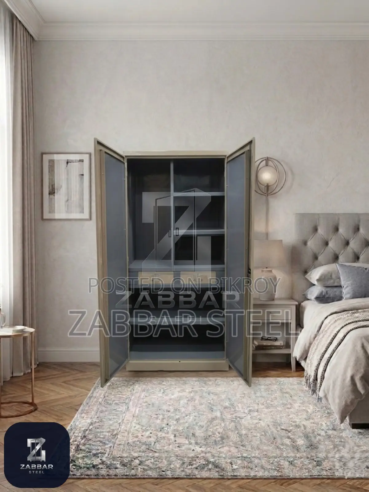 Steel Almirah | Zabbar's Premium Design Steel Almirah