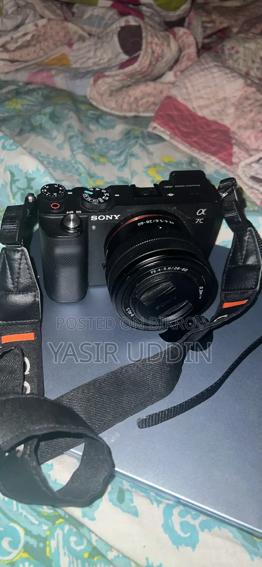 Sony A7C with 26-60mm kit lens