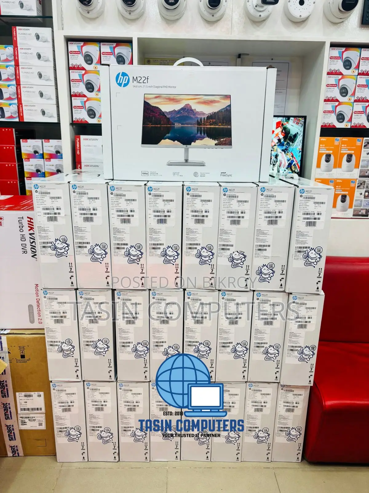 HP M22f 21.5" Full HD Monitor – Slim Design
