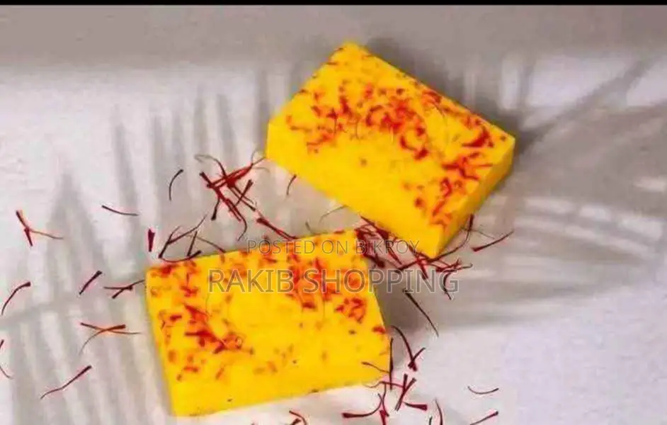 Real Saffron Goat Milk Bar Soap