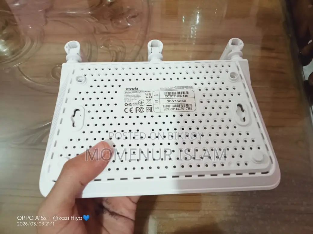 Tenda F3 300mbps 3 Antennas Router