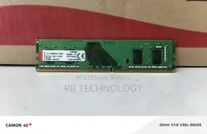 Kingston 4GB DDR4 Desktop Ram 1 Year Warranty