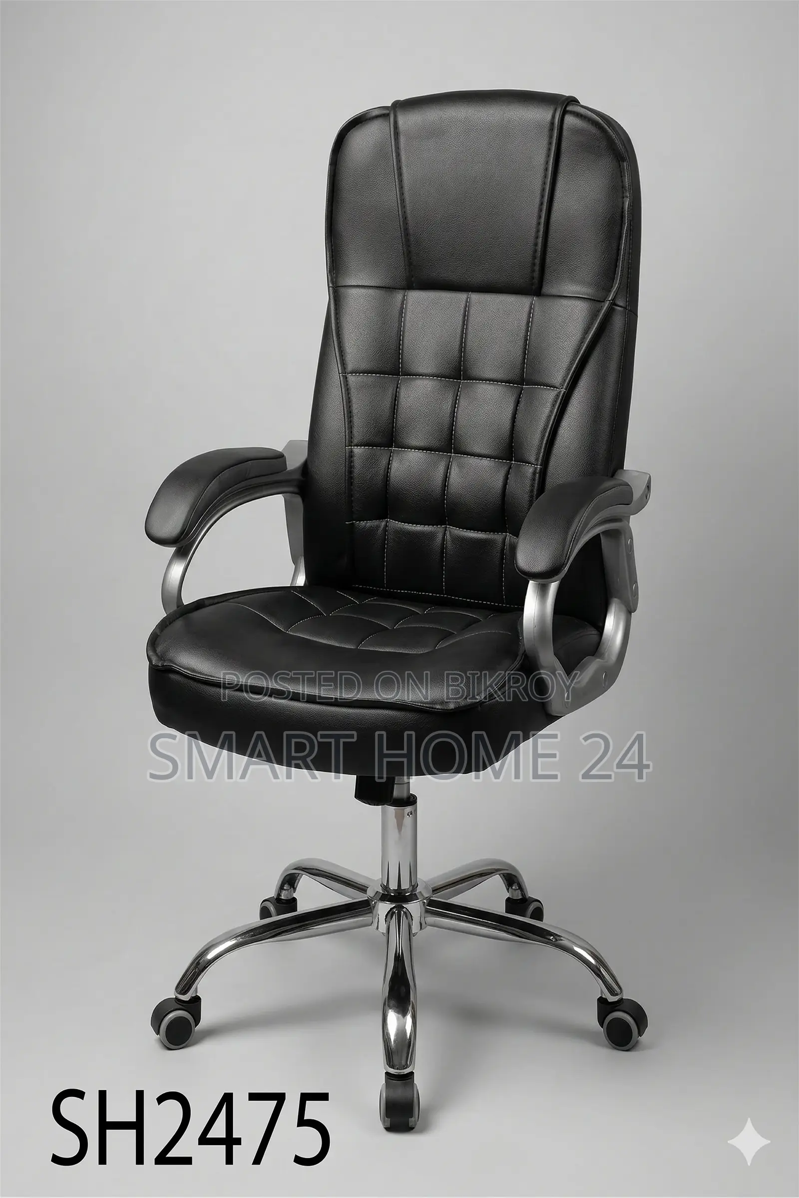 Premium Office Chair – High Back Design & Strong Metal Base