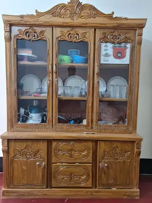 Teak Wood Showcase