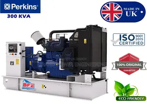 300kVA Perkins Heavy-Duty Diesel Generator | Genuine UK Technology