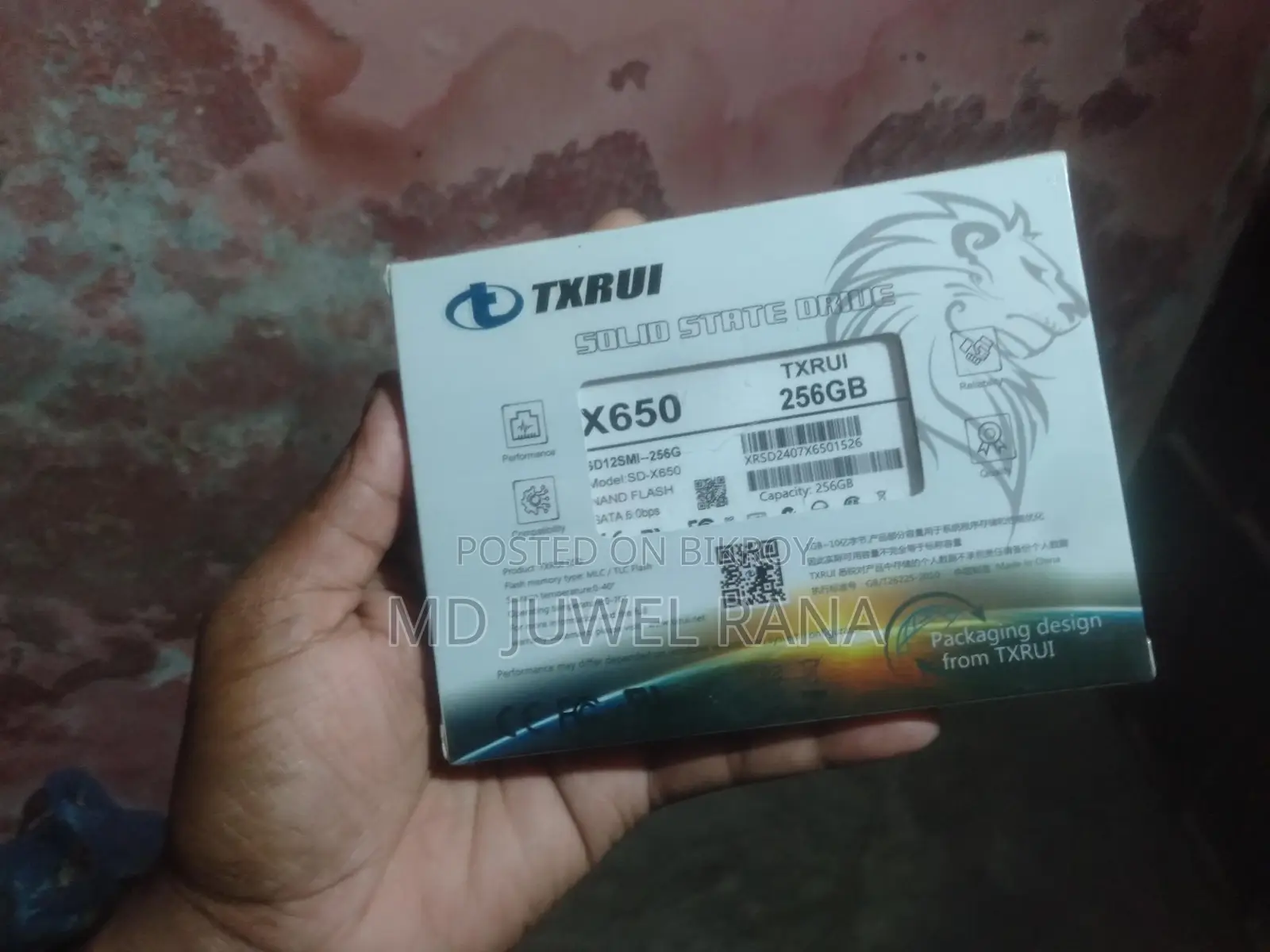 Sata Ssd 256 Gb বিক্রয় করা হবে। যোগাযোগ :