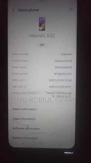 Samsung Galaxy A32 (Used)