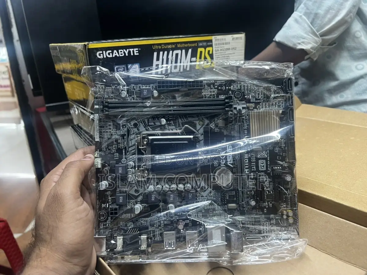 Gigabyte 110 6/7th gen Motherboard 1year replacement full boxes