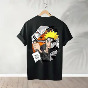 Naruto-themed Drop Shoulder T-Shirt