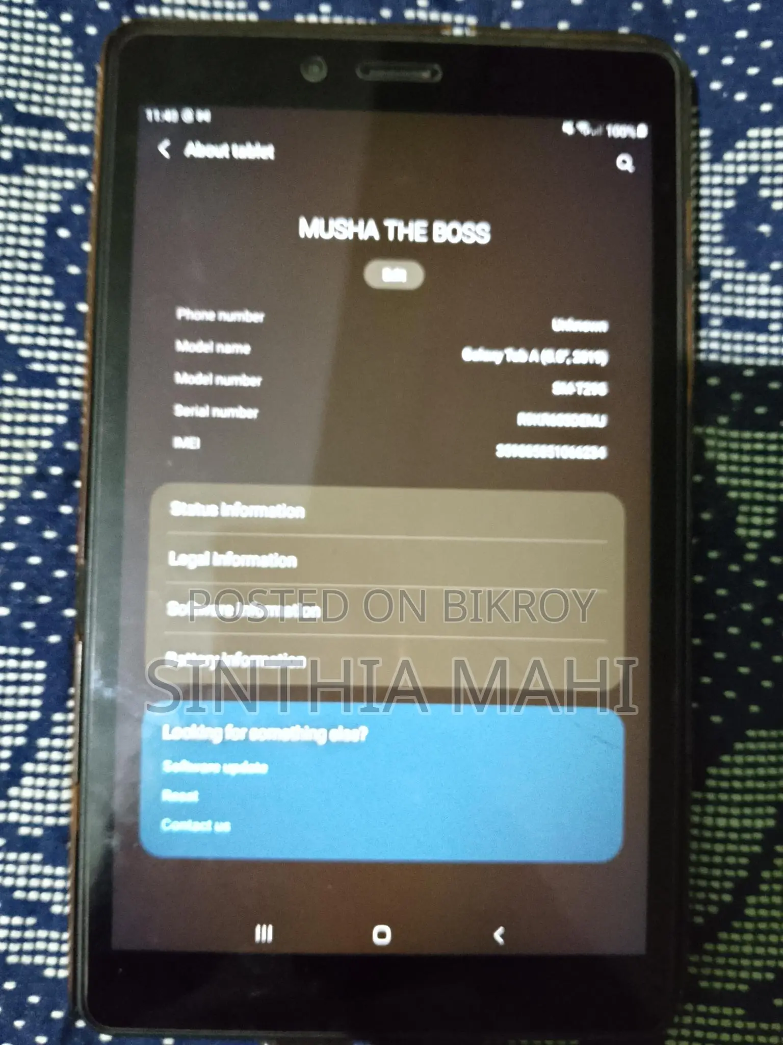 SAMSUNG GALAXY TAB A1