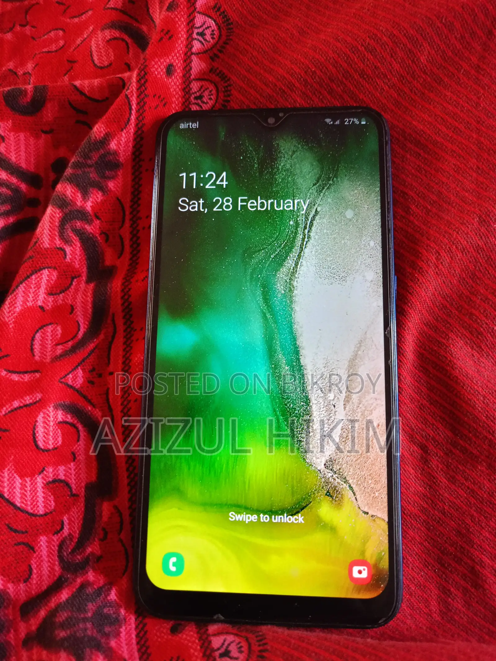 Samsung Galaxy M10 . (Used)
