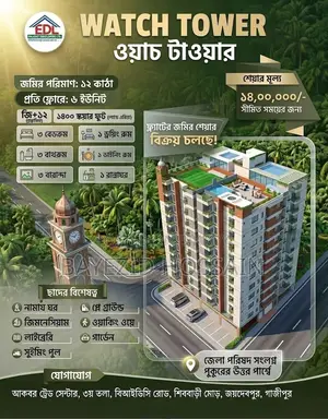 1400 Sq Ft. Apartments For Sale in Gazipur Sadar