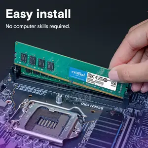 Crucial 32GB DDR4-3200 MHz UDIMM ডেস্কটপ র‍্যাম
