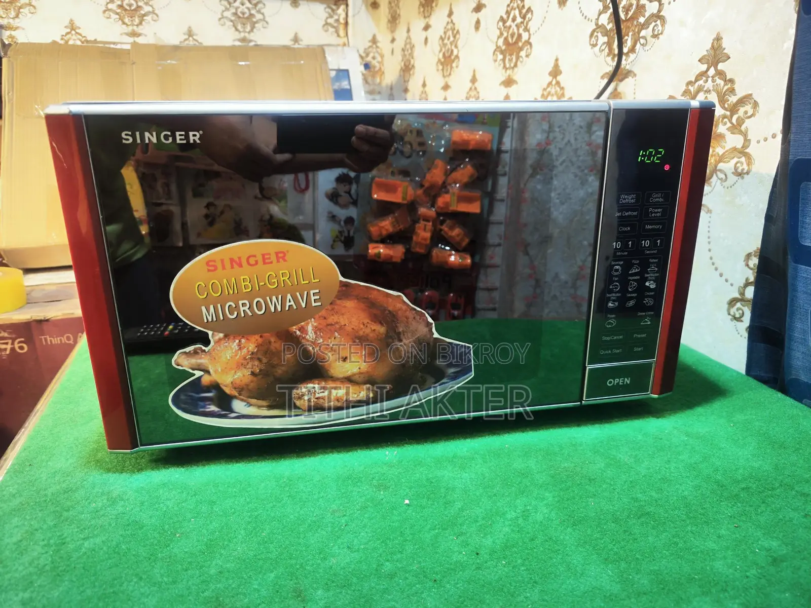 Singer Microwave & Grill Oven 25l (Warranty Available)