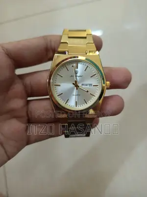 Poedagar Gold Plated Watch