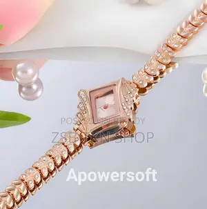 Analog Stylish Elegant Watch for Women - Rose Gold