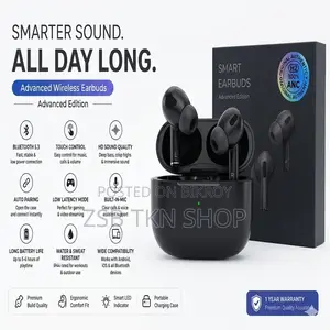 Apple Airpods Pro 2nd Gen Anc Black Edition Wireless Earbuds