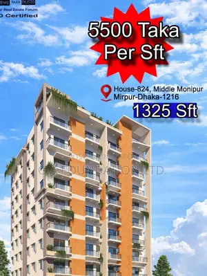 Best 1325 SFT Flat for Investment - Buy Today
