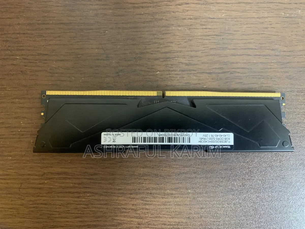 T-force Vulcan ddr5 8 Gb 5600 Mhz Used