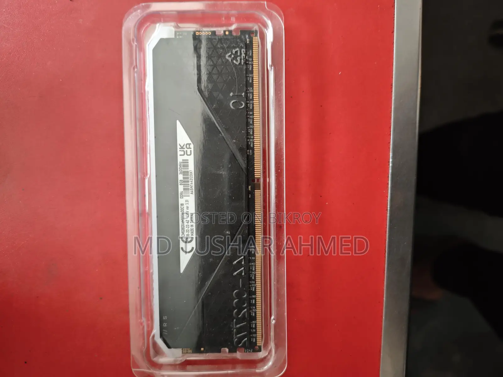 Corsair Vengeance Rgb DDR4 3600mhz RAM