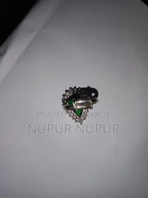 রুপার হুররাম আংটি