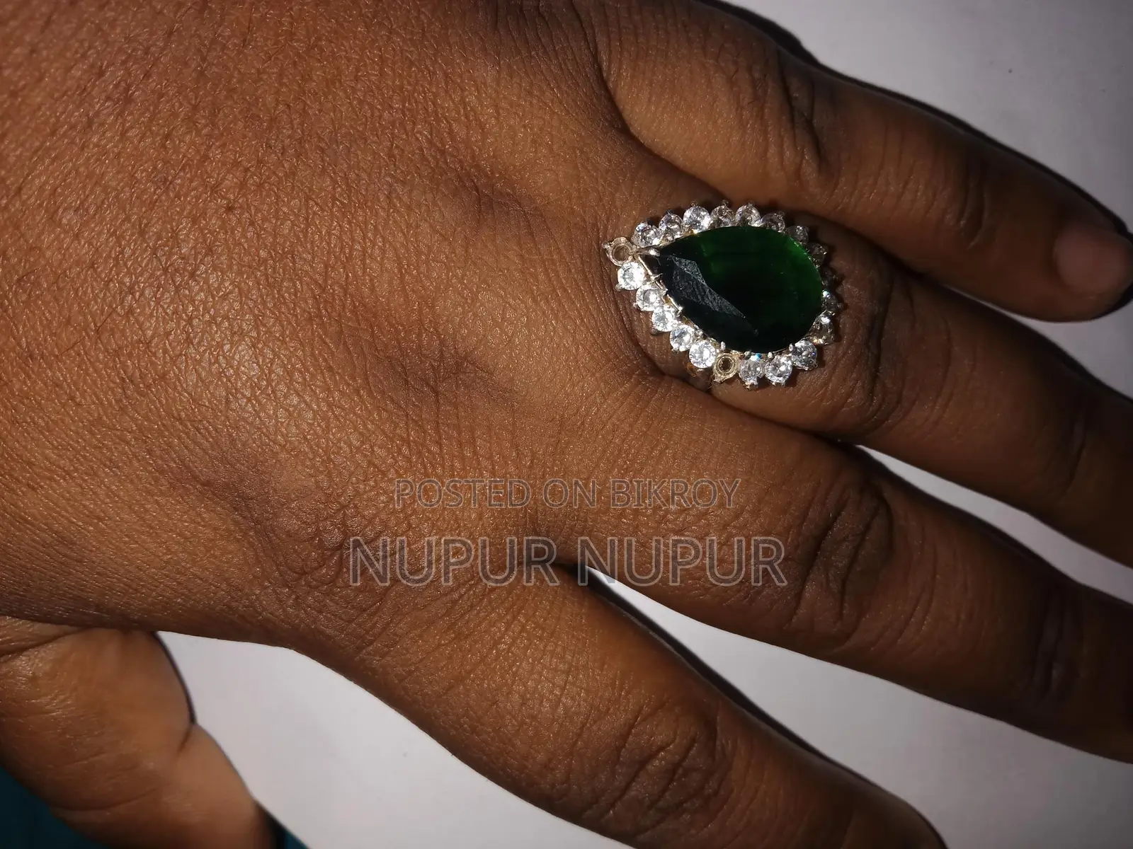 রুপার হুররাম আংটি