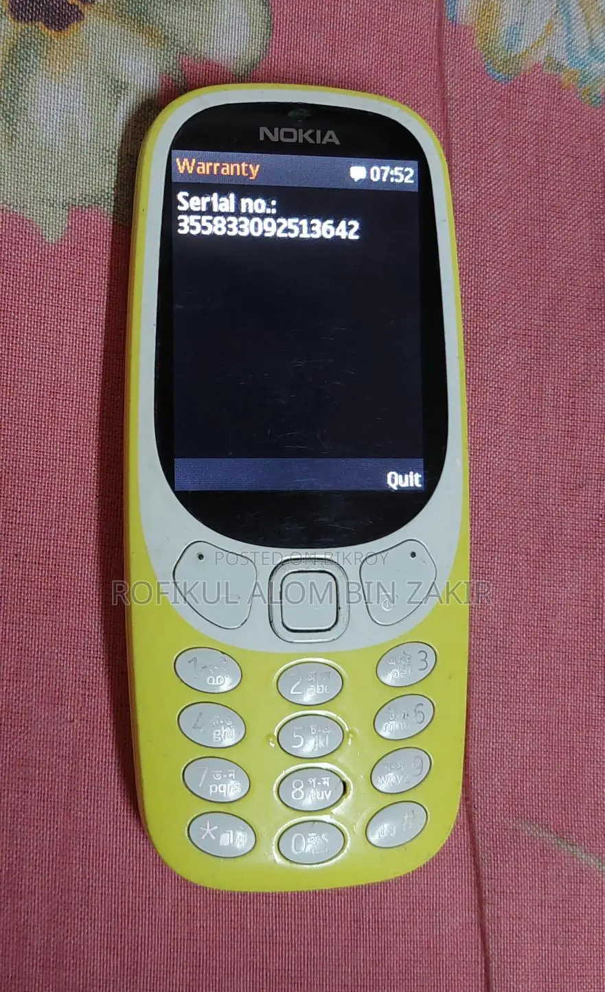 Nokia 3310 Original (Used)