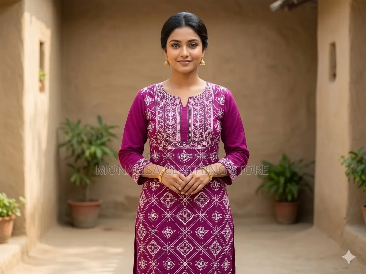 হাতের তৈরী ডিজাইনের ওয়ান পিস।