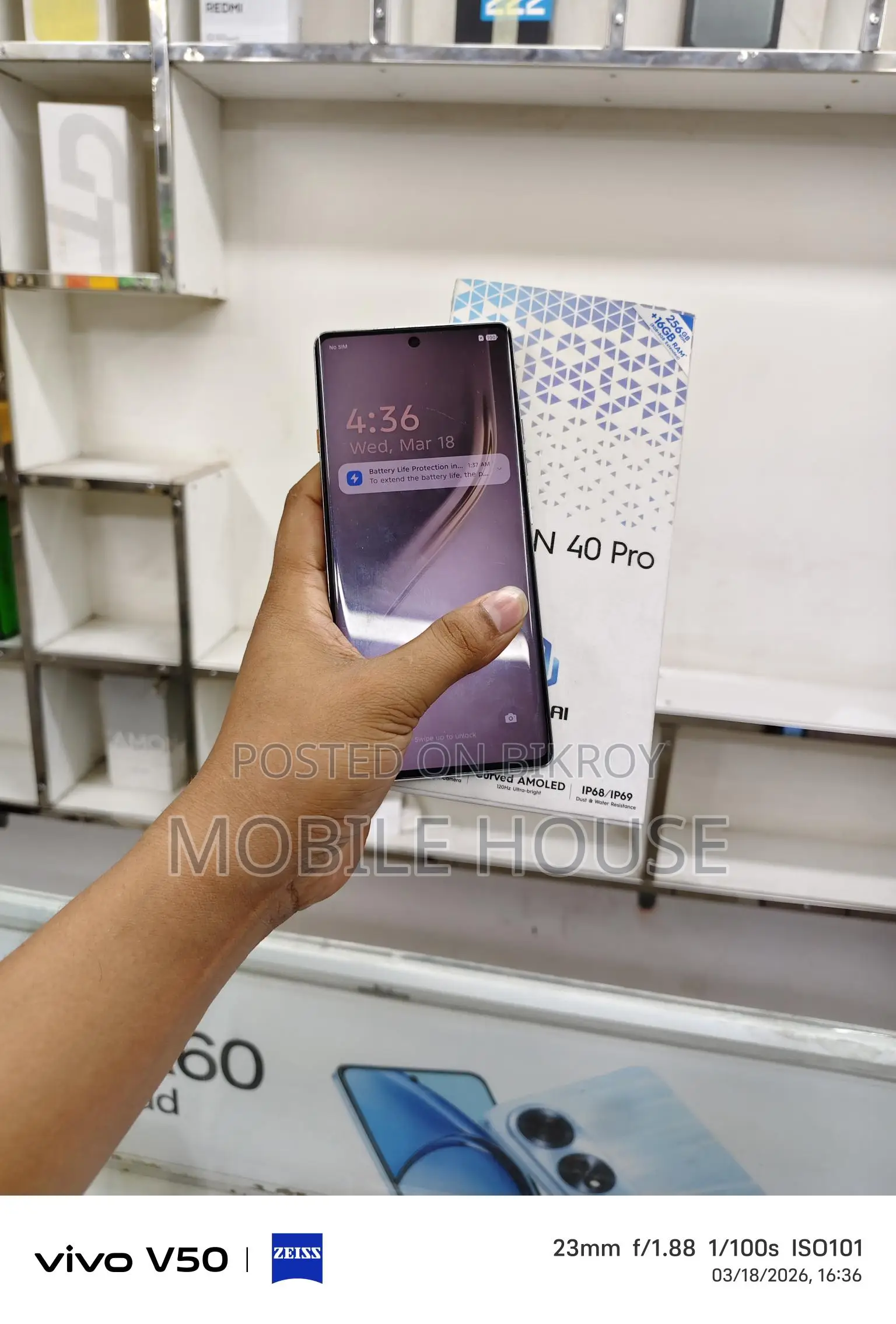 Tecno Camon 40 Pro 8/256 full box 🎁 (Used)
