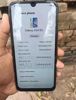 Samsung Galaxy A34 Full Fresh (Used)